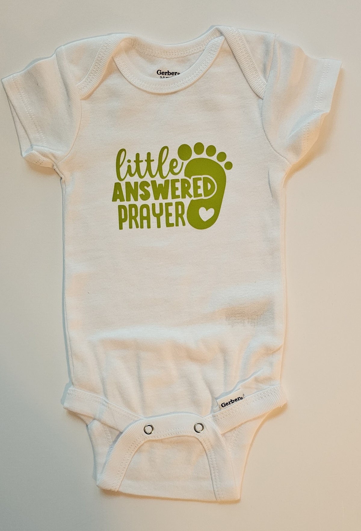 BABY GIRL ONESIE Little Answered Prayer, Baby Girl, Newborn, Coming Home Outfit, Baby Shower Gift, Baby Bodysuit, New Baby, Baby Girl Gift