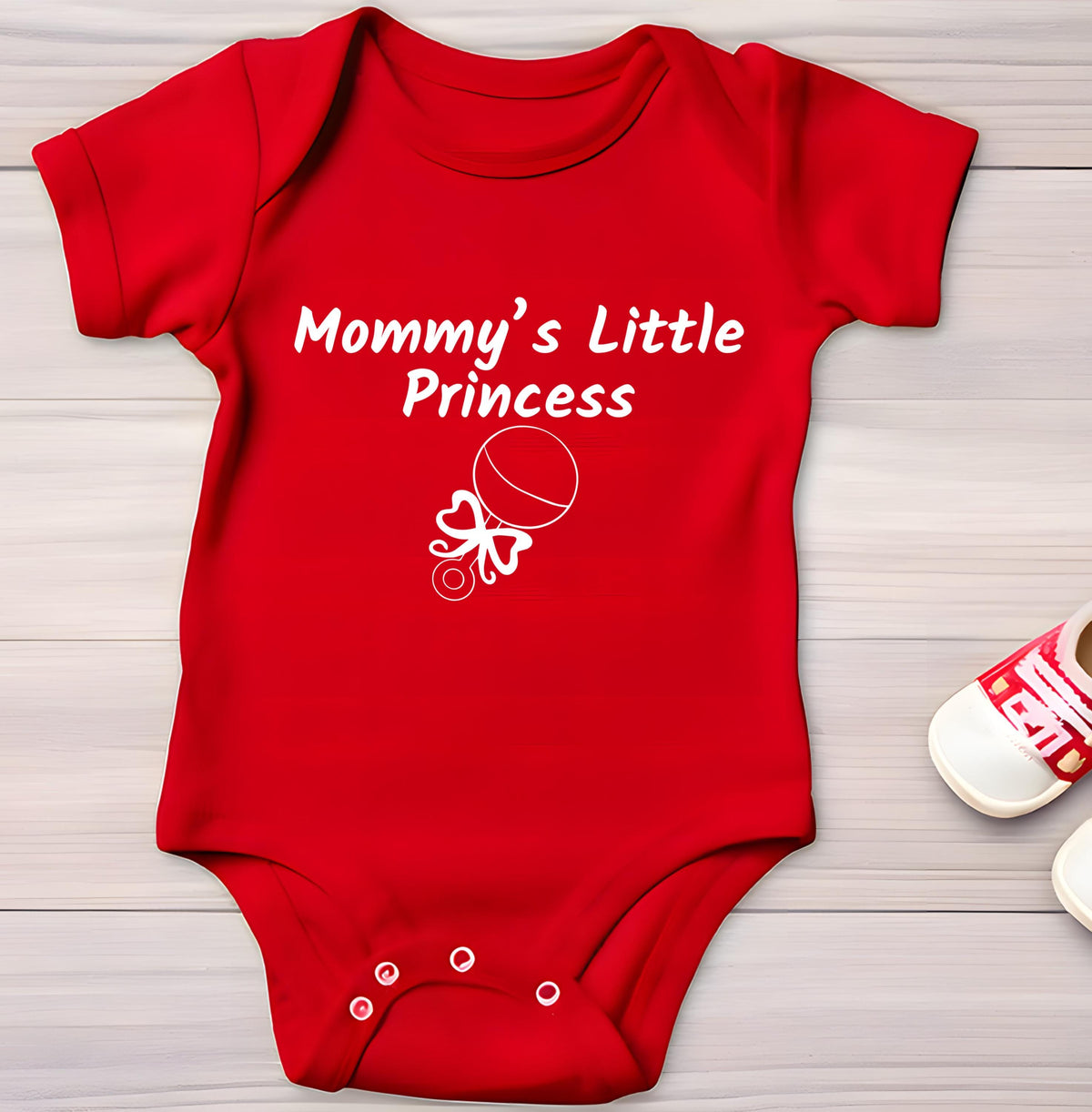 BABY ONESIE, Mommy's Little Princess, Baby Girl, Newborn, Coming Home Outfit, Baby Shower Gift, Gender Reveal, New Baby, Baby Girl Gift