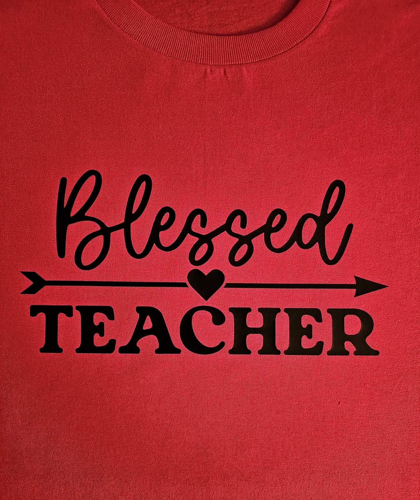 BLESSED TEACHER T SHIRT