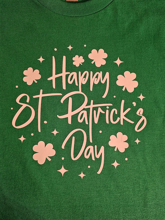 HAPPY ST PATRICK'S DAY GREEN ST PATRICK'S DAY TSHIRT