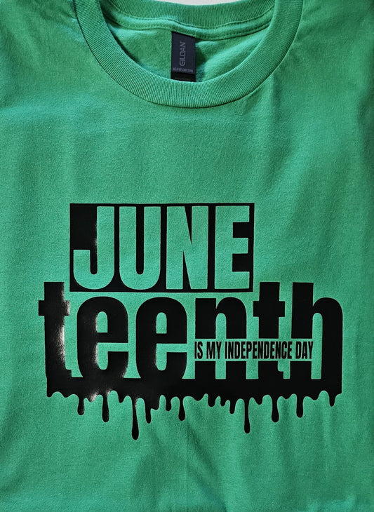 JUNETEENTH IS MY INDEPENDENCE DAY TSHIRT