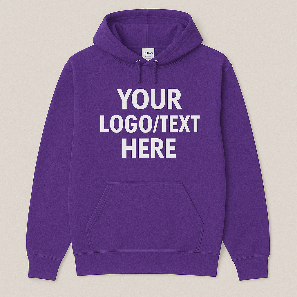Custom Gildan Hoodie, Personalized Text Hoodie, Logo Hoodie, Custom Pullover Sweatshirt, Team Hoodie, Group Hoodies, Bulk Order Hoodies