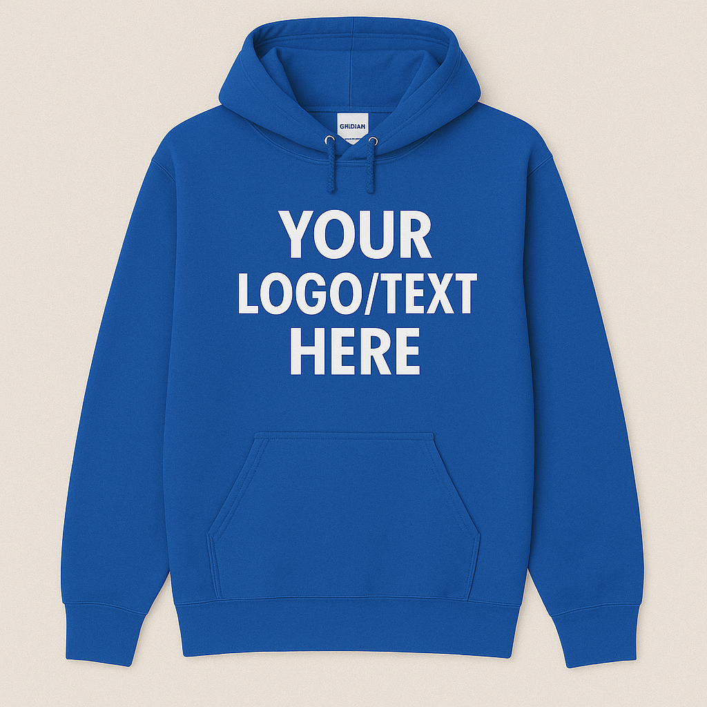 Custom Gildan Hoodie, Personalized Text Hoodie, Logo Hoodie, Custom Pullover Sweatshirt, Team Hoodie, Group Hoodies, Bulk Order Hoodies