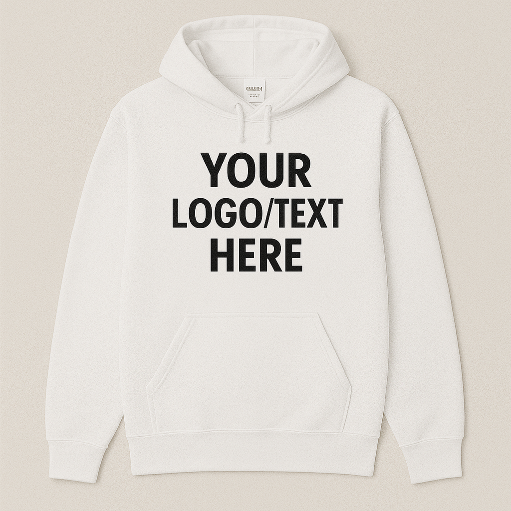 Custom Gildan Hoodie, Personalized Text Hoodie, Logo Hoodie, Custom Pullover Sweatshirt, Team Hoodie, Group Hoodies, Bulk Order Hoodies