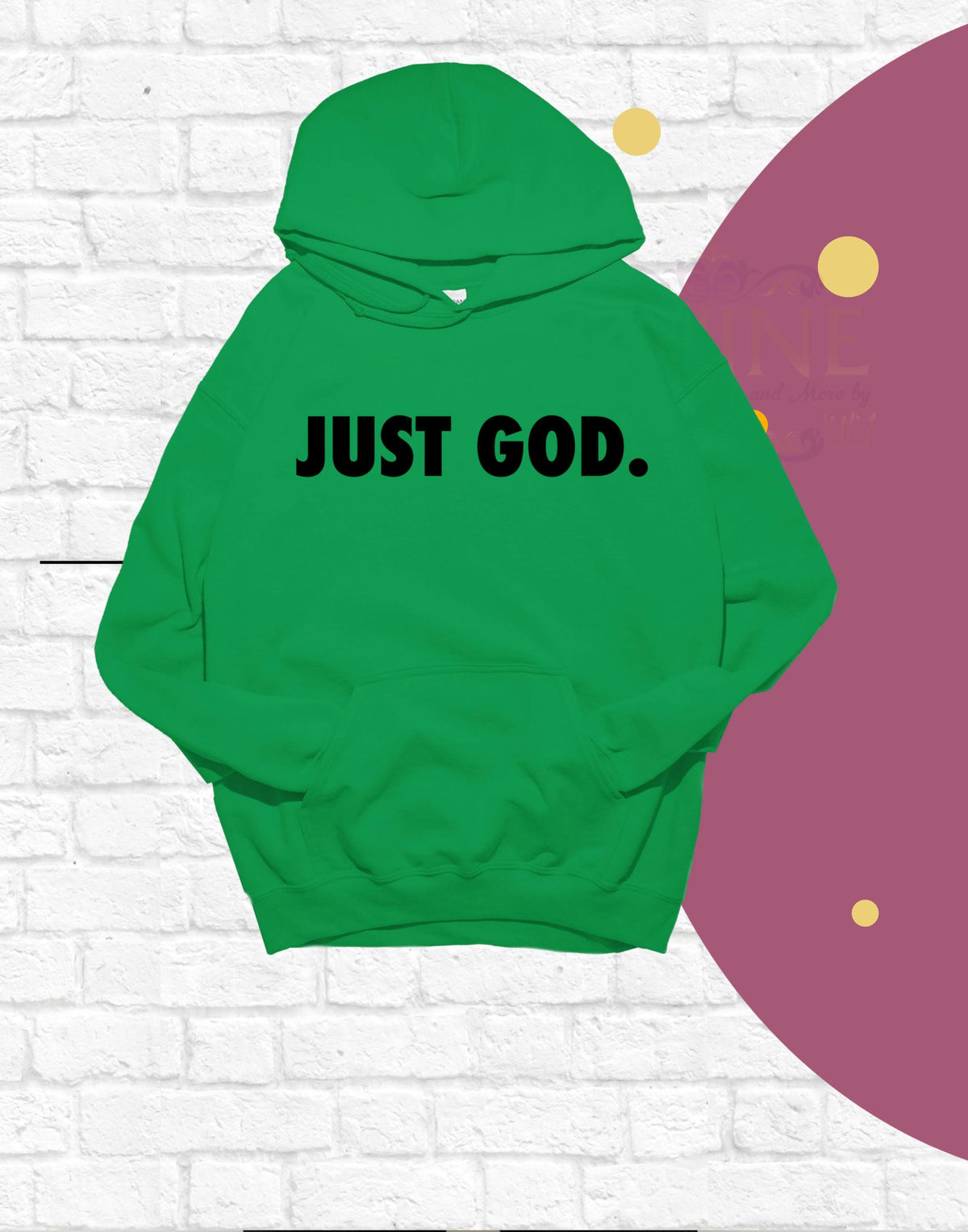 Just God Hoodie, Christian Hoodie, Fathers Day, Faith Based Hoodie, Men and Women Hoodie, Jesus Hoodie, Trendy Sweatshirt, Gift for him