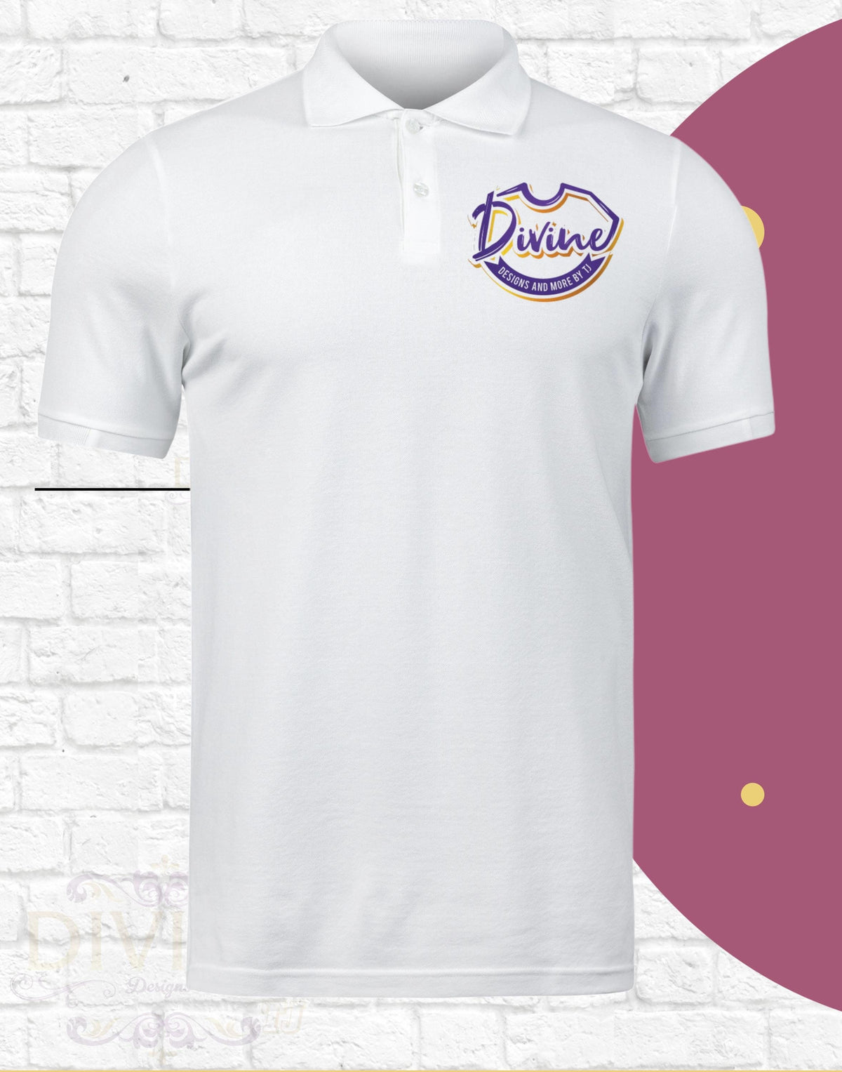 Personalized Company Polo Shirts, Custom Logo Vinyl Polo, Business Uniform Shirt, Team Polo Shirts