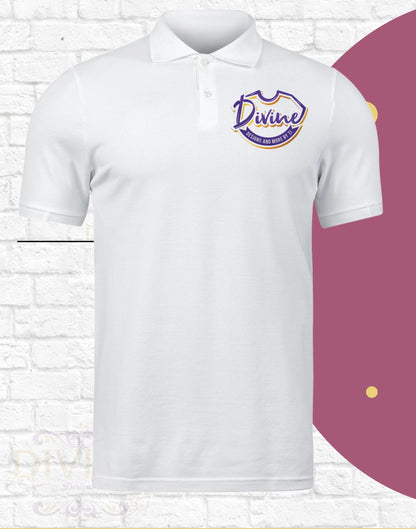 Personalized Company Polo Shirts, Custom Logo Vinyl Polo, Business Uniform Shirt, Team Polo Shirts