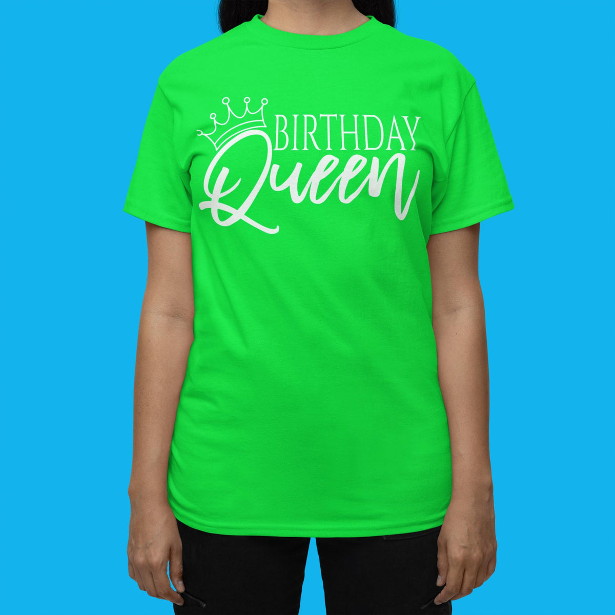 Birthday Queen TShirt with Crown, Happy Birthday Tee, Birthday Shirt, Birthday Shirt with Crown, Its My Birthday Shirt, Girls Birthday Shirt