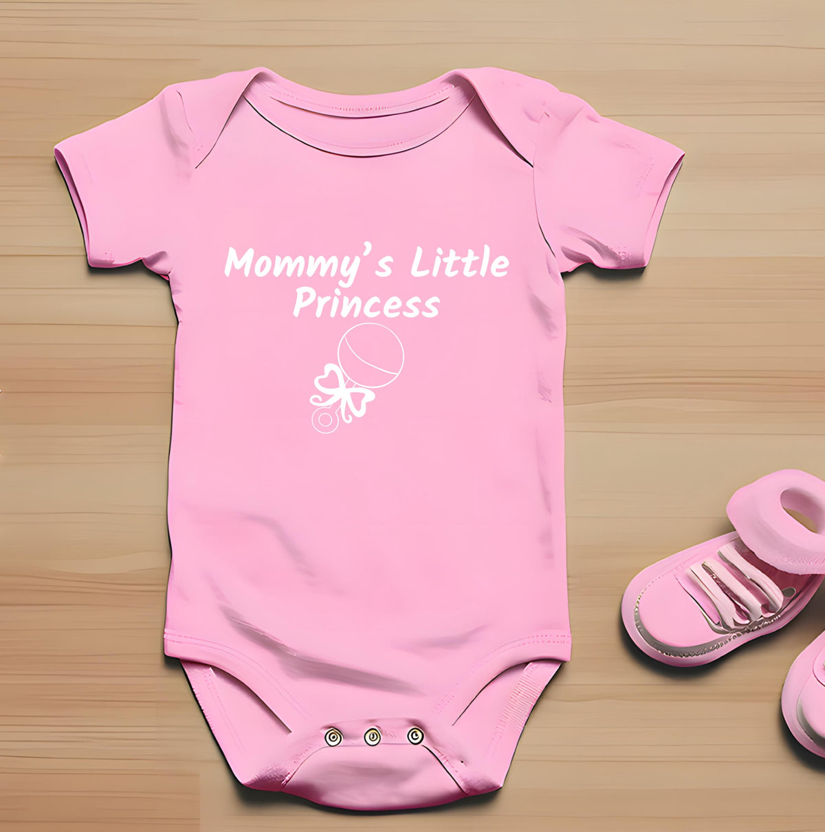 BABY ONESIE, Mommy's Little Princess, Baby Girl, Newborn, Coming Home Outfit, Baby Shower Gift, Gender Reveal, New Baby, Baby Girl Gift