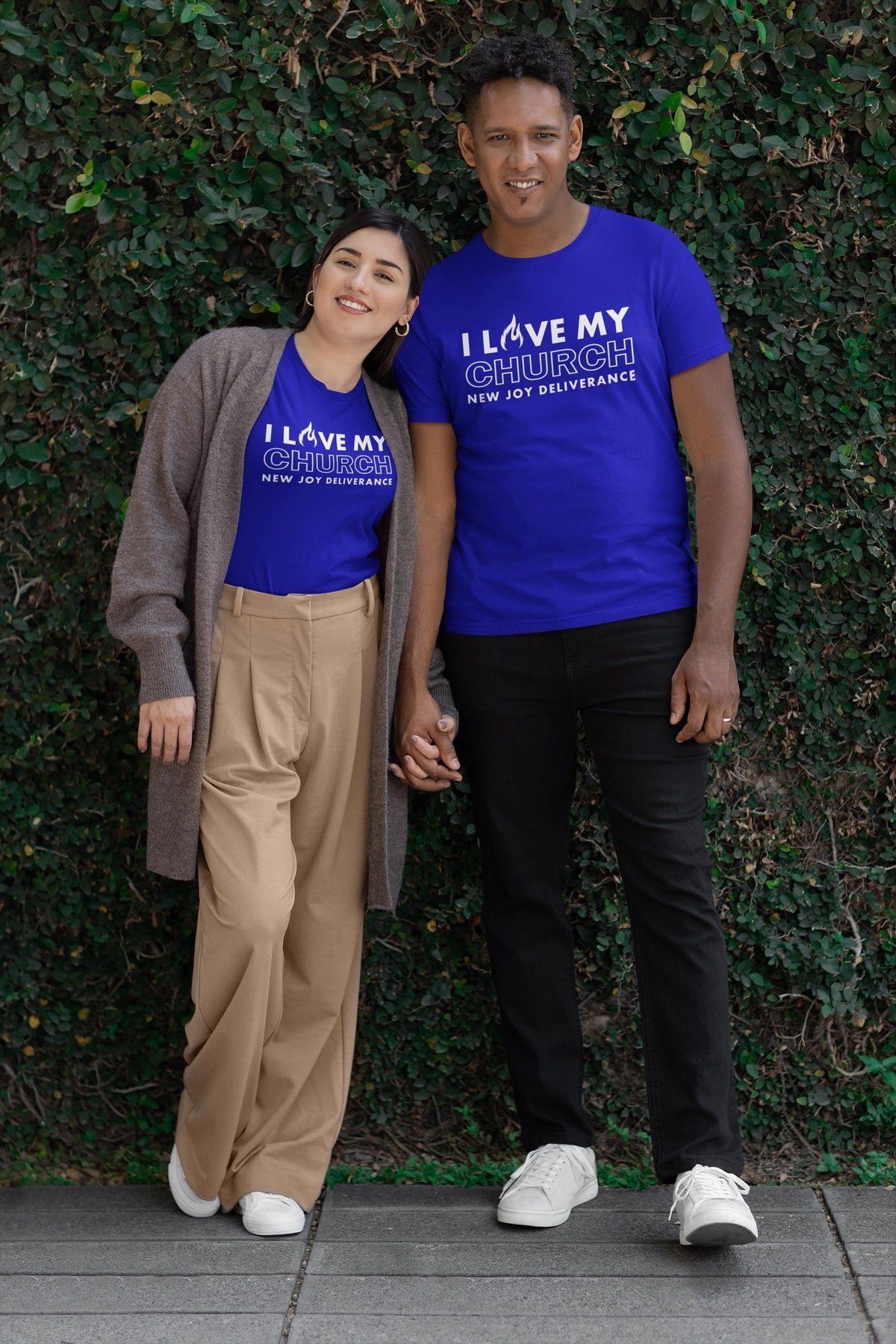 Custom I Love My Church Shirt, Christian Faith T-Shirt, Religious Tee, Pastor Appreciation Gift, Church Family Reunion Shirt