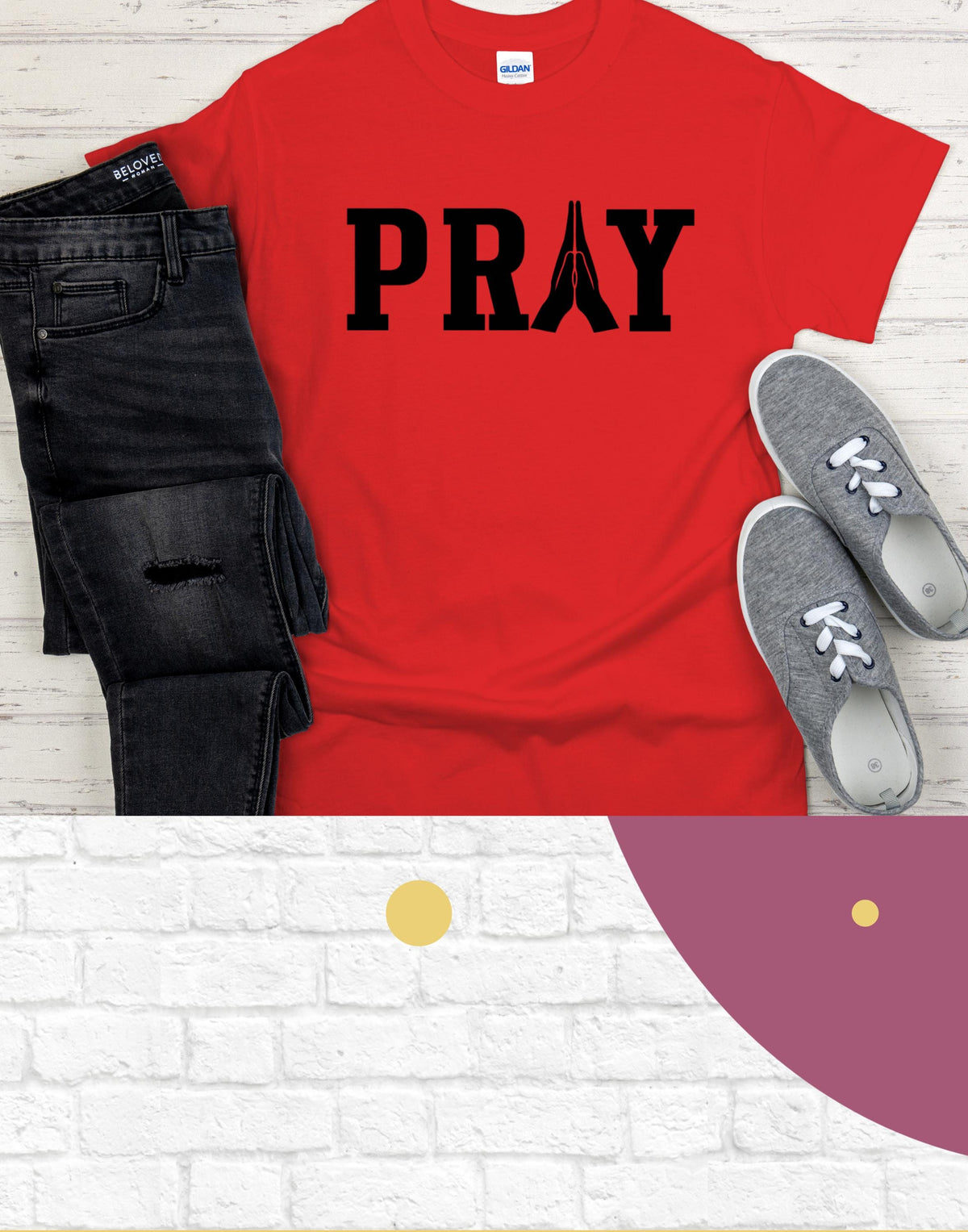 Pray Shirt, Praying Hands TShirt, Christian Shirt, Religious Shirt, Women Gift, Faith Shirt, Gift for Mom, Prayer Shirt, Faith Shirt Gift