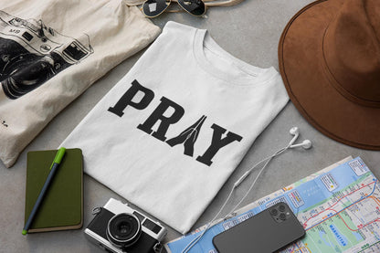 Pray Shirt, Praying Hands TShirt, Christian Shirt, Religious Shirt, Women Gift, Faith Shirt, Gift for Mom, Prayer Shirt, Faith Shirt Gift