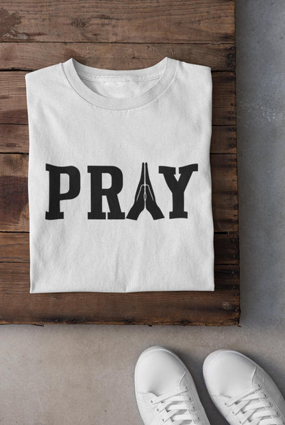 Pray Shirt, Praying Hands TShirt, Christian Shirt, Religious Shirt, Women Gift, Faith Shirt, Gift for Mom, Prayer Shirt, Faith Shirt Gift
