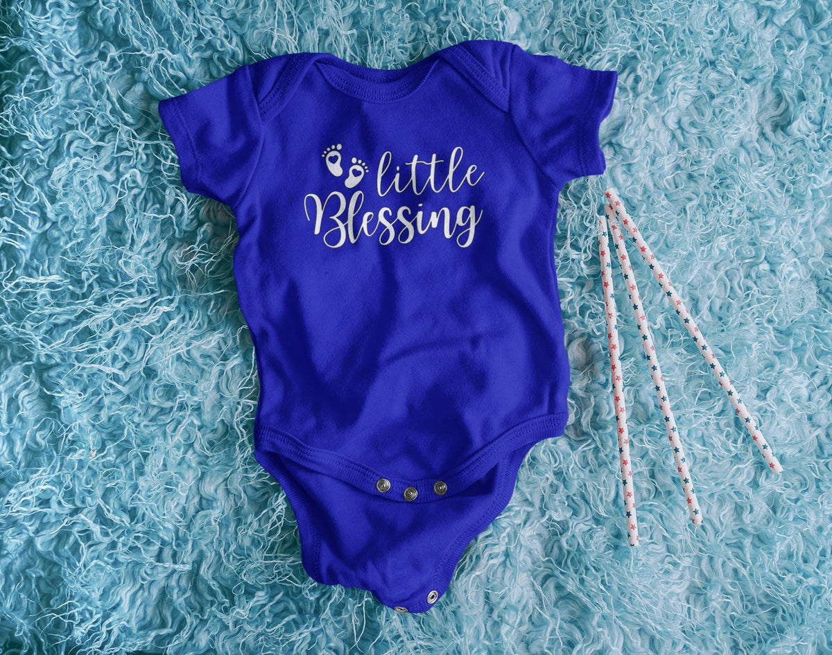 BABIE ONESIE Little Blessing, Baby Shower Gift, Unisex, Gender Reveal