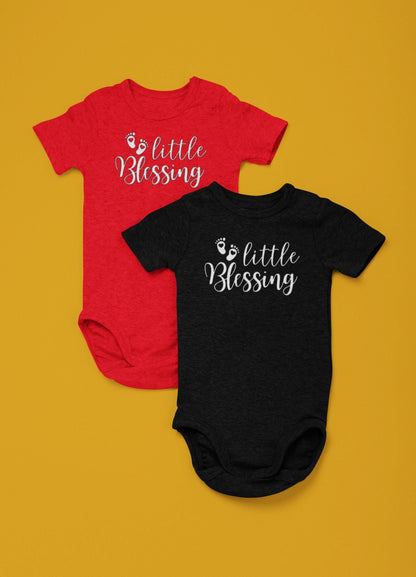 BABIE ONESIE Little Blessing, Baby Shower Gift, Unisex, Gender Reveal
