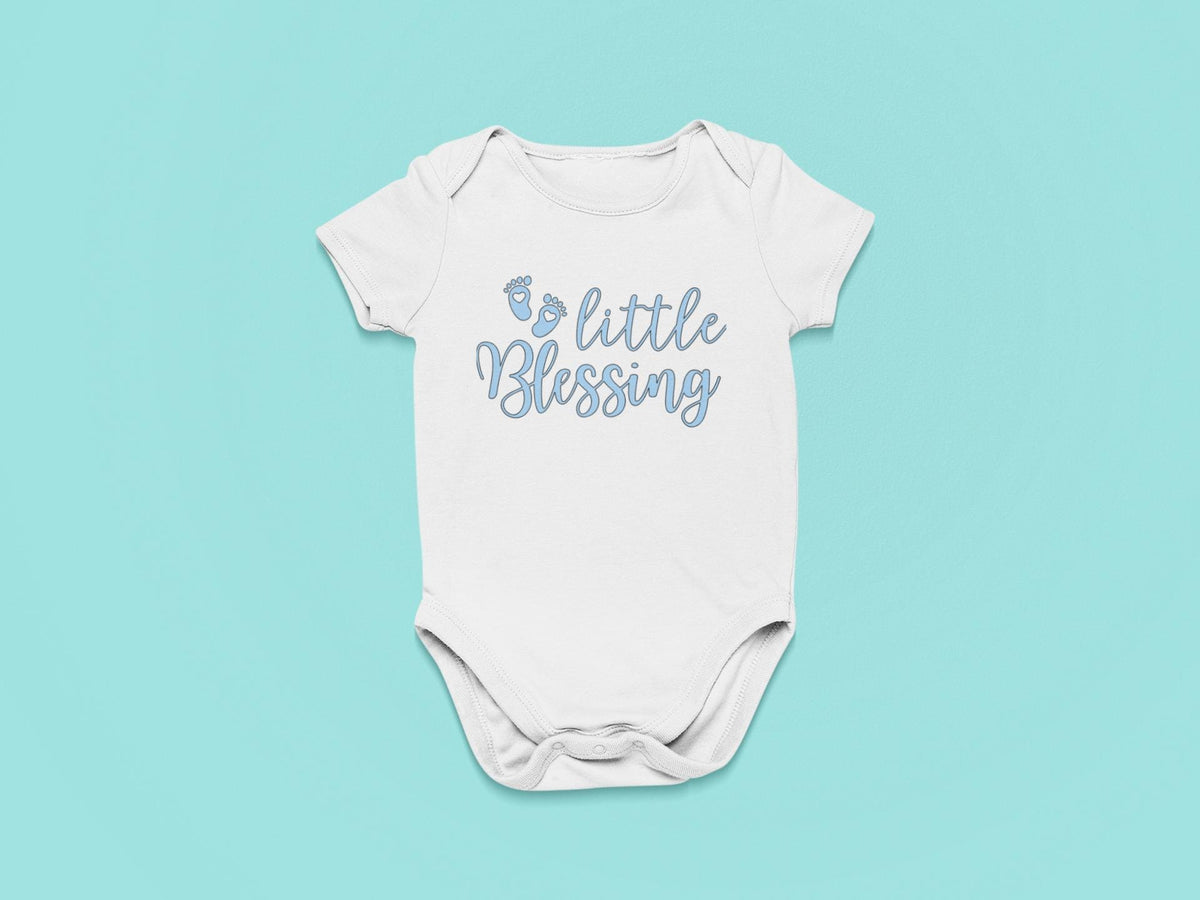 BABIE ONESIE Little Blessing, Baby Shower Gift, Unisex, Gender Reveal