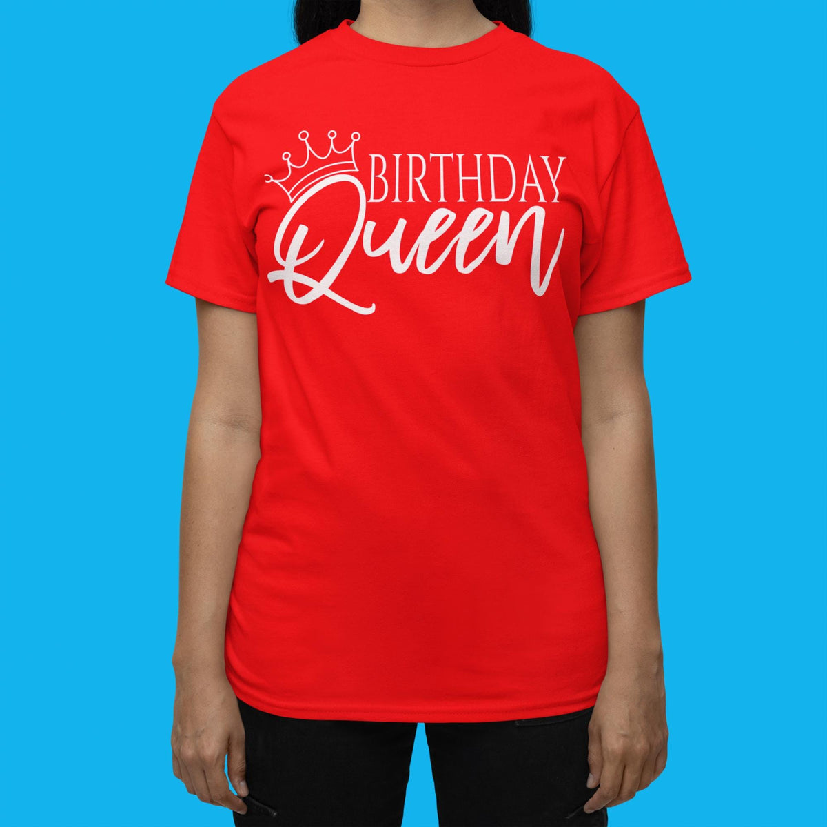 Birthday Queen TShirt with Crown, Happy Birthday Tee, Birthday Shirt, Birthday Shirt with Crown, Its My Birthday Shirt, Girls Birthday Shirt