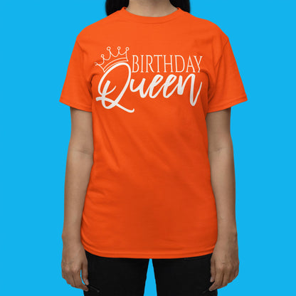 Birthday Queen TShirt with Crown, Happy Birthday Tee, Birthday Shirt, Birthday Shirt with Crown, Its My Birthday Shirt, Girls Birthday Shirt