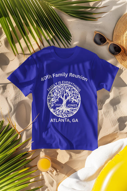 Custom Family Reunion Shirt, Family Reunion Tee, Family Is Everything TShirt, Family Name Reunion TShirt, Family Matching Shirt, Family Gift