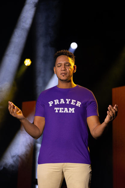 Custom Unisex Short Sleeve Christian T-shirt Prayer Team