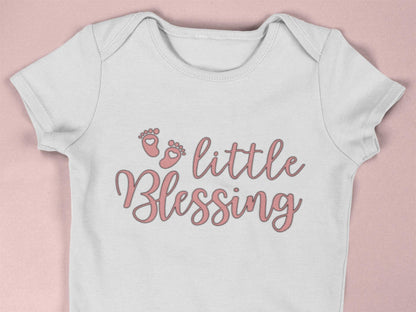 BABIE ONESIE Little Blessing, Baby Shower Gift, Unisex, Gender Reveal