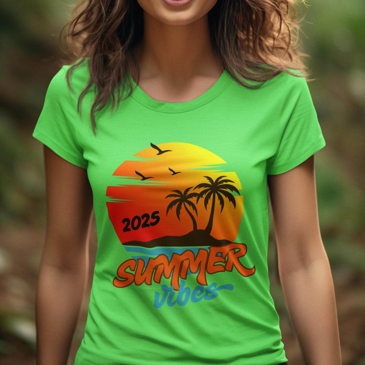 SUMMER VIBES shirt, Sunset, Trendy Summer Shirt, Schools Out Shirt, Summer Break Shirt, Teen Summer Shirt, Kid Summer Shirt, Beach Shirt