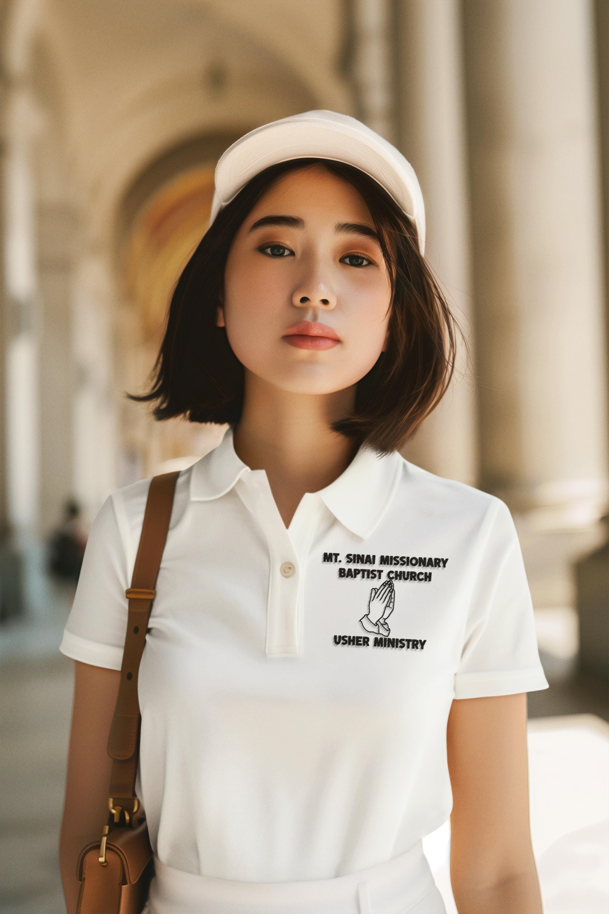 Custom Church Ministry Polo Shirt, Usher Ministry Polo, Personalized C