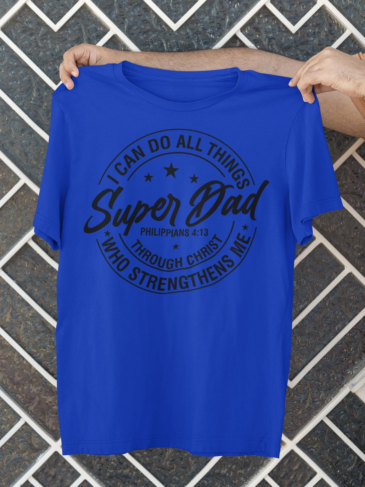 Super Dad Shirt, Christian Shirt, Mens Shirt, Gift for him, Fathers Day Shirt, Religious Apparel, Dad TShirt, Christian Gift, Jesus TShirt