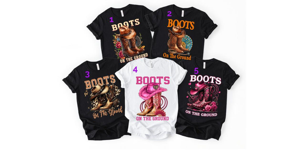 Boots On The Ground Shirt, T-Shirt, Where Them Fans At, Line Dance, Grab Your Fans, Women TShirt, Boots On The Ground Tee, County Line Dance