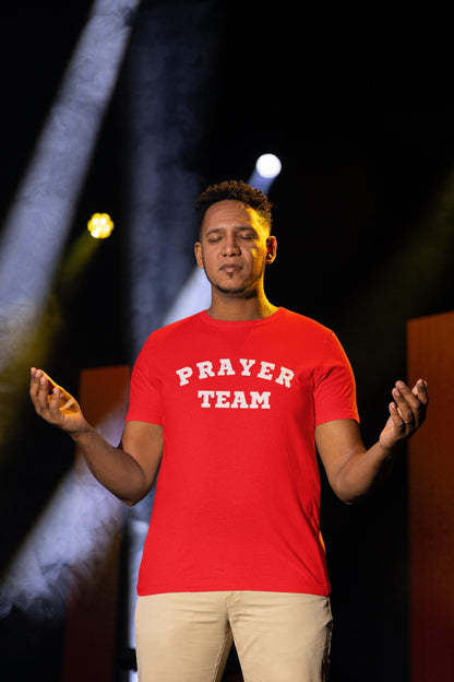 Custom Unisex Short Sleeve Christian T-shirt Prayer Team