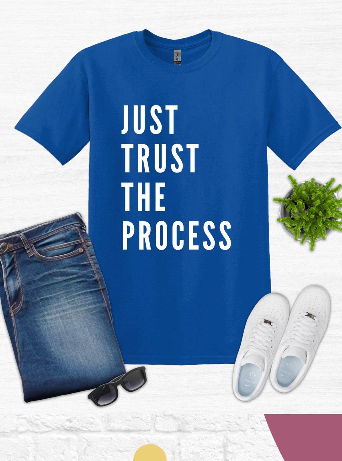Just Trust the Process T Shirt Gift For Him Gift For Her Inspirational Quote Tee Birthday Gift Men's Shirt Women Shirt Fathers Day TShirt