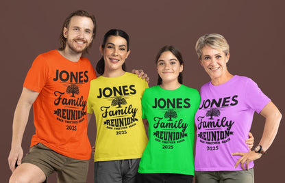 Custom Family Reunion T-Shirt, Family Shirt, Love will keep Us Togethe
