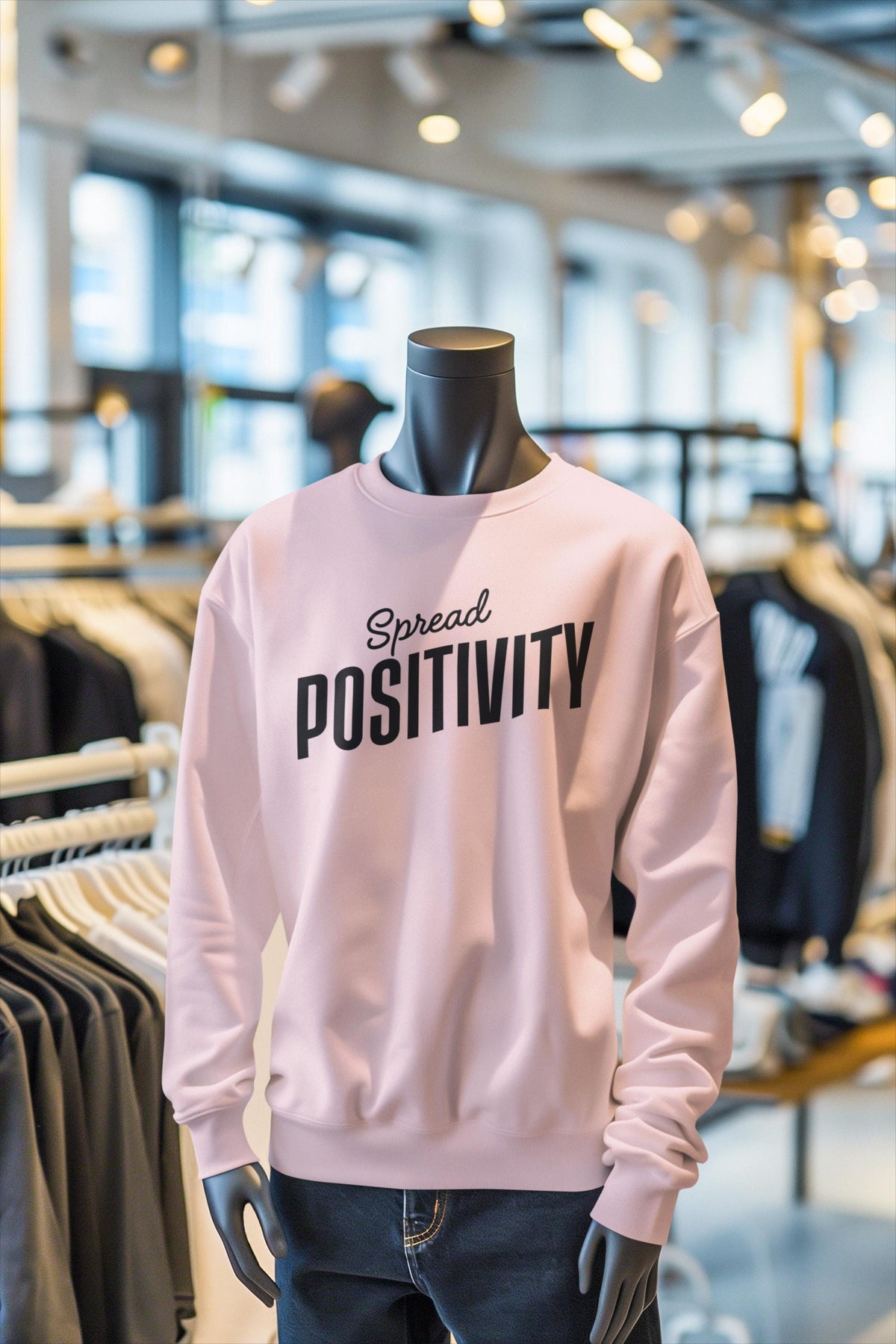 Spread Positivity Sweatshirt, Positive Sweatshirt, Inspirational Sweatshirt, Inspirational Quote, Motivational Shirt, Gift for Her, Gifts