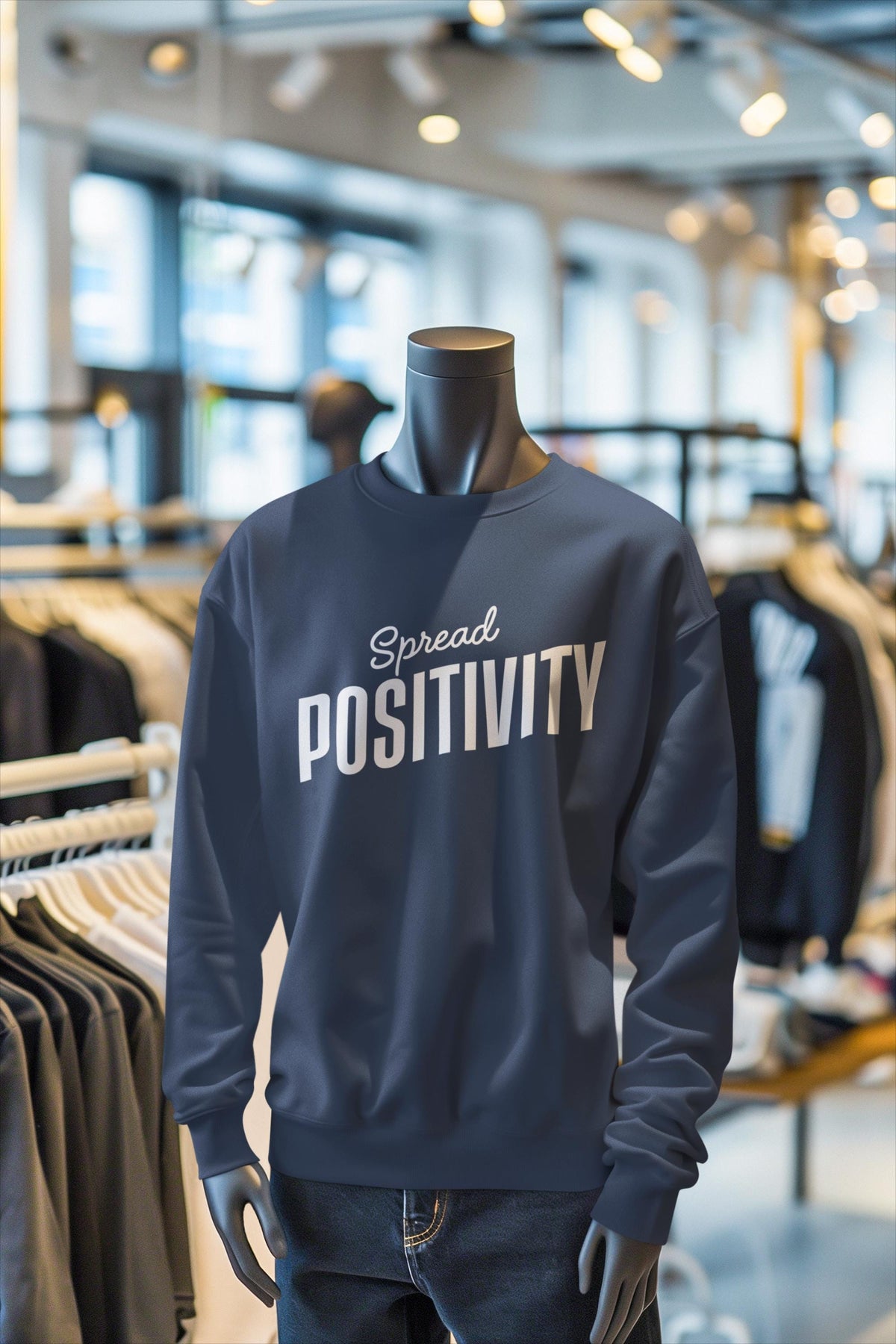 Spread Positivity Sweatshirt, Positive Sweatshirt, Inspirational Sweatshirt, Inspirational Quote, Motivational Shirt, Gift for Her, Gifts