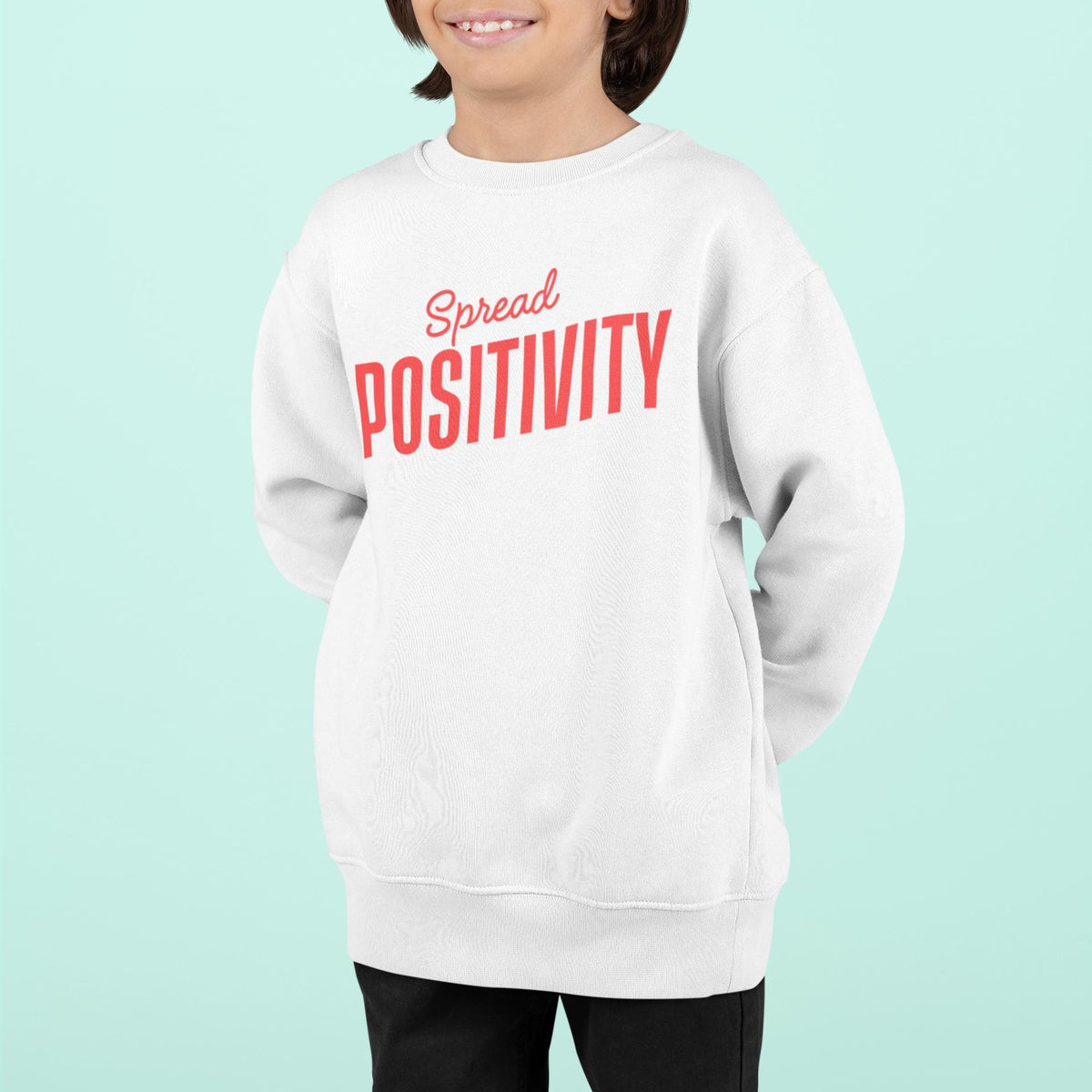 Spread Positivity Sweatshirt, Positive Sweatshirt, Inspirational Sweatshirt, Inspirational Quote, Motivational Shirt, Gift for Her, Gifts