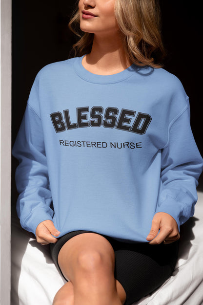 Custom Blessed Career Occupation Sweatshirt, Personalized Sweatshirt, Custom Sweatshirt, Career Sweatshirt, Custom Profession Shirt, Gift