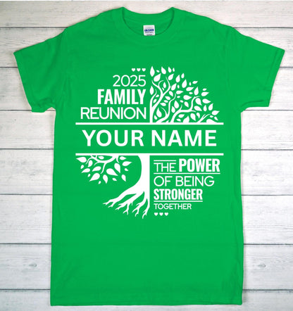 Custom Family Reunion T-Shirt, Family Shirt, Love Tuns Deep, Custom Family Name, Family Tree, Family Fun Day, Proud Family, Family Love