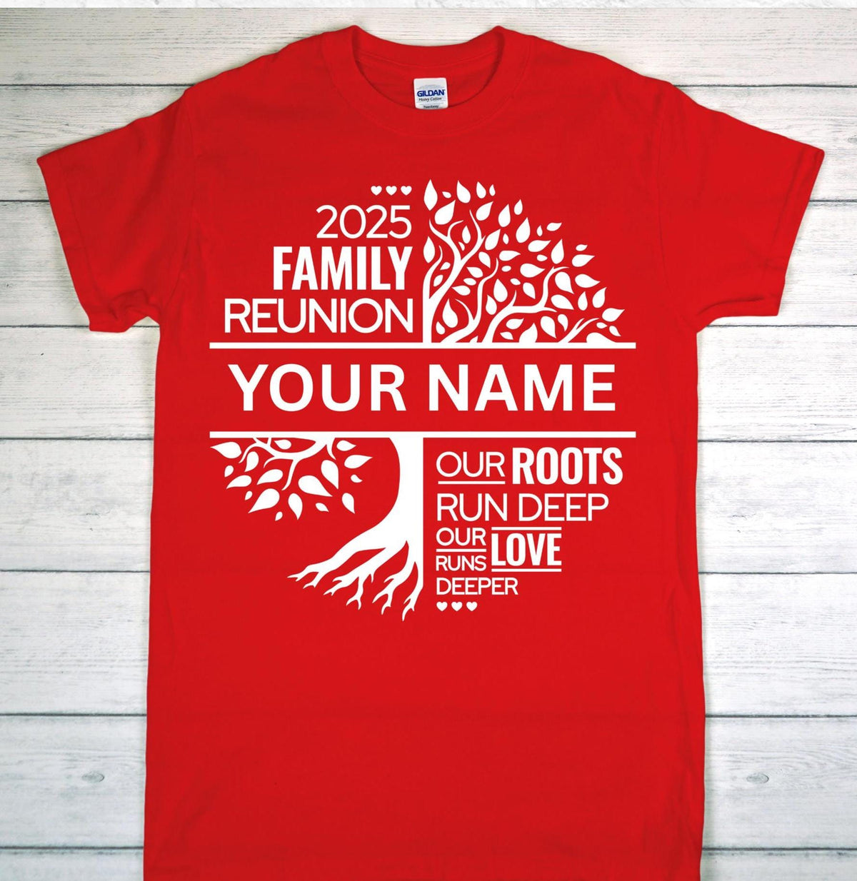 Custom Family Reunion T-Shirt, Family Shirt, Love Tuns Deep, Custom Family Name, Family Tree, Family Fun Day, Proud Family, Family Love