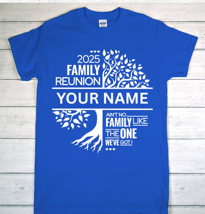 Custom Family Reunion T-Shirt, Family Shirt, Love Tuns Deep, Custom Family Name, Family Tree, Family Fun Day, Proud Family, Family Love