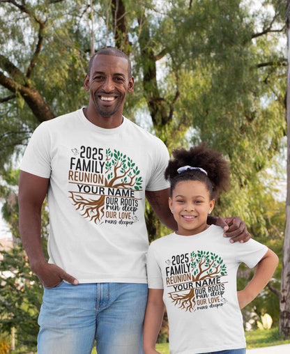 Custom Family Reunion T-Shirt, Family Shirt, Love Tuns Deep, Custom Family Name, Family Tree, Family Fun Day, Proud Family, Family Love