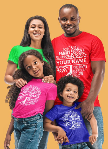 Custom Family Reunion T-Shirt, Family Shirt, Love Tuns Deep, Custom Family Name, Family Tree, Family Fun Day, Proud Family, Family Love