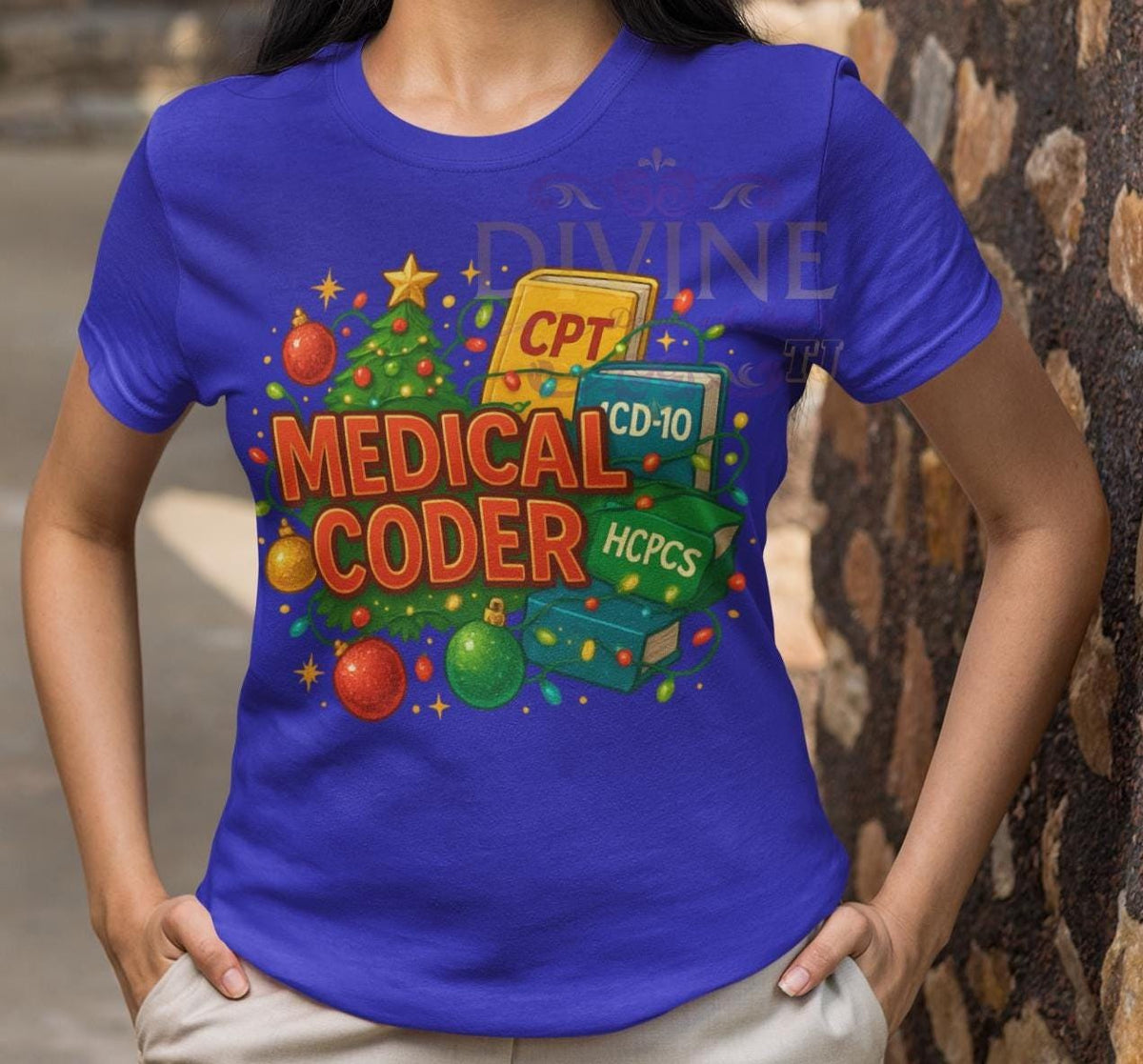 CHRISTMAS Medical Coder Shirt, Medical Coder Christmas TShirt, Graphic Christmas Tee, Medical Coding Christmas Gift, Coder Gifts, Billing