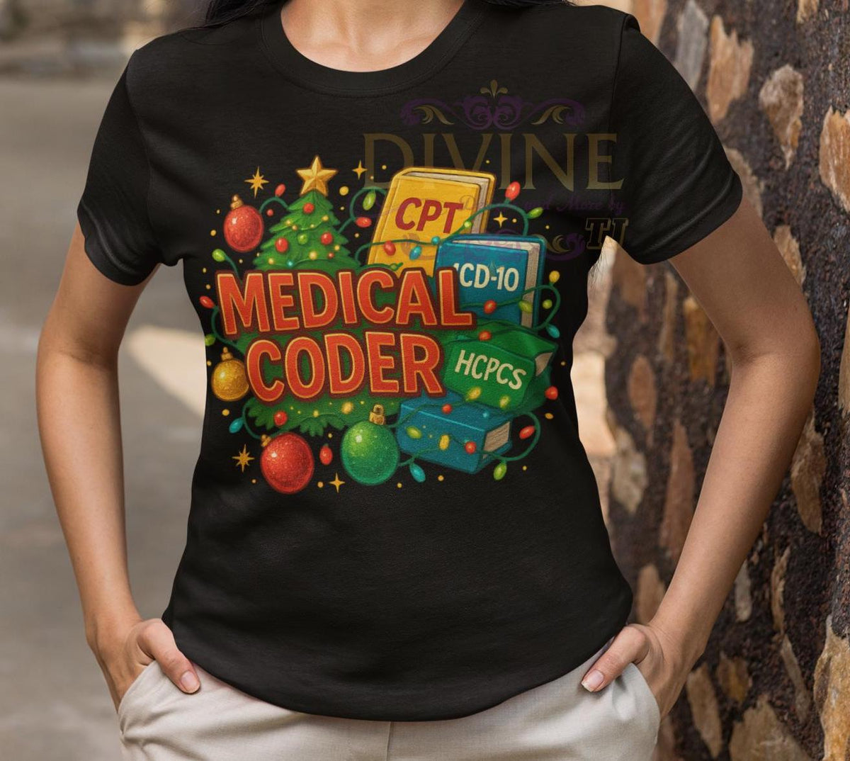 CHRISTMAS Medical Coder Shirt, Medical Coder Christmas TShirt, Graphic Christmas Tee, Medical Coding Christmas Gift, Coder Gifts, Billing
