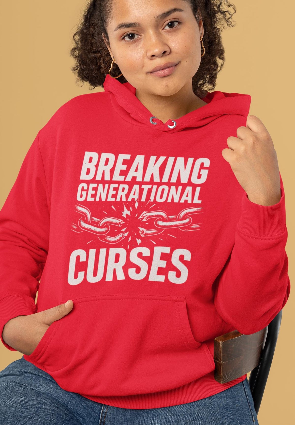 Breaking Generational Curses Hoodie, Custom Unisex Short Sleeve Christian Hoodie, Faith Filled, Walking In Purpose, Healing, Freedom Hoodie