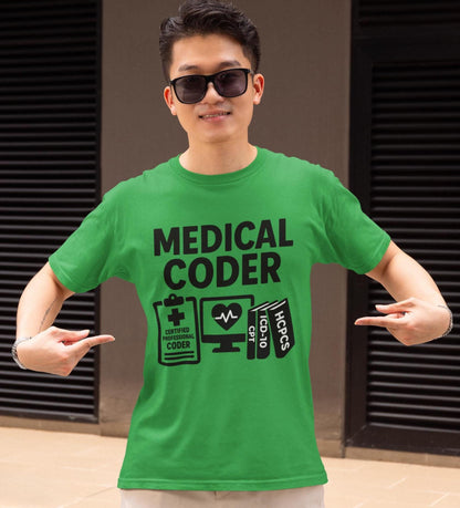 Medical Coder Shirt, Certified Professional Coder Shirt, Healthcare Coder TShirt, Certified Medical Coder Tee, Professional Coder Gift