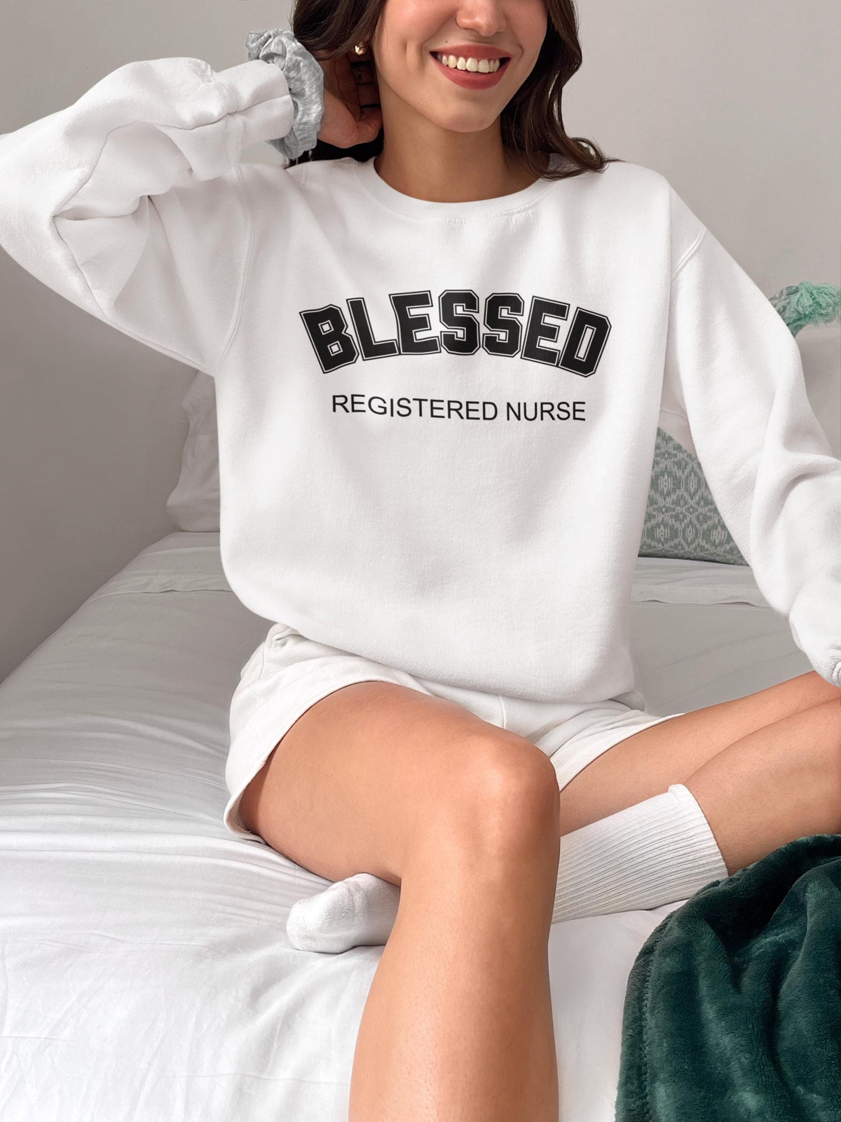 Custom Blessed Career Occupation Sweatshirt, Personalized Sweatshirt, Custom Sweatshirt, Career Sweatshirt, Custom Profession Shirt, Gift