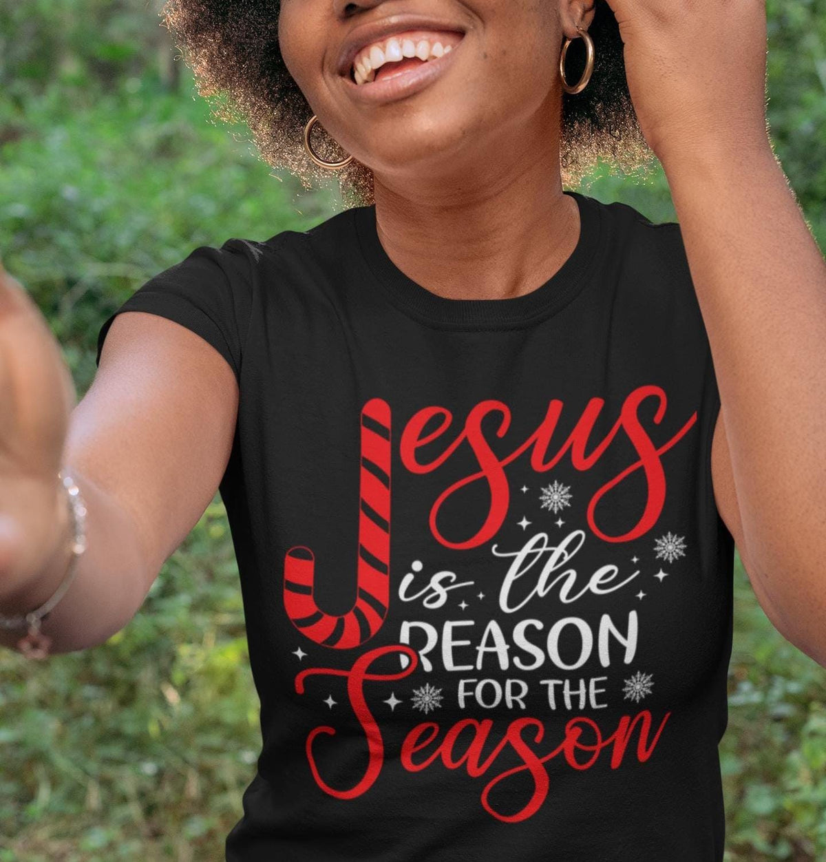 CHRISTMAS Sweatshirt, Jesus Is The Reason For The Season Sweatshirt, Family Christmas Shirt, Christmas Gift, Christian Sweatshirt, Jesus Tee