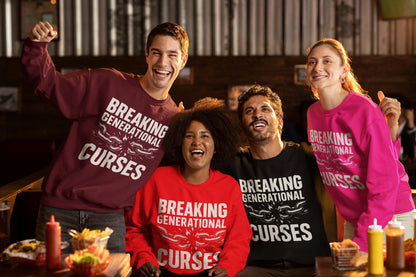 Breaking Generational Curses Sweatshirt, Custom Unisex Short Sleeve Christian T-shirt, Faith Filled, Walking In Purpose, Healing, Freedom