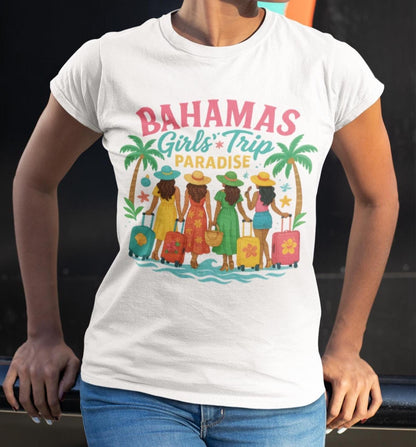 Bahamas Girls Trip, Tropical Paradise Vacation, Matching Travel Shirts for Girls Trip, Tropical Travel Shirt, Bahamas Vacation Trip