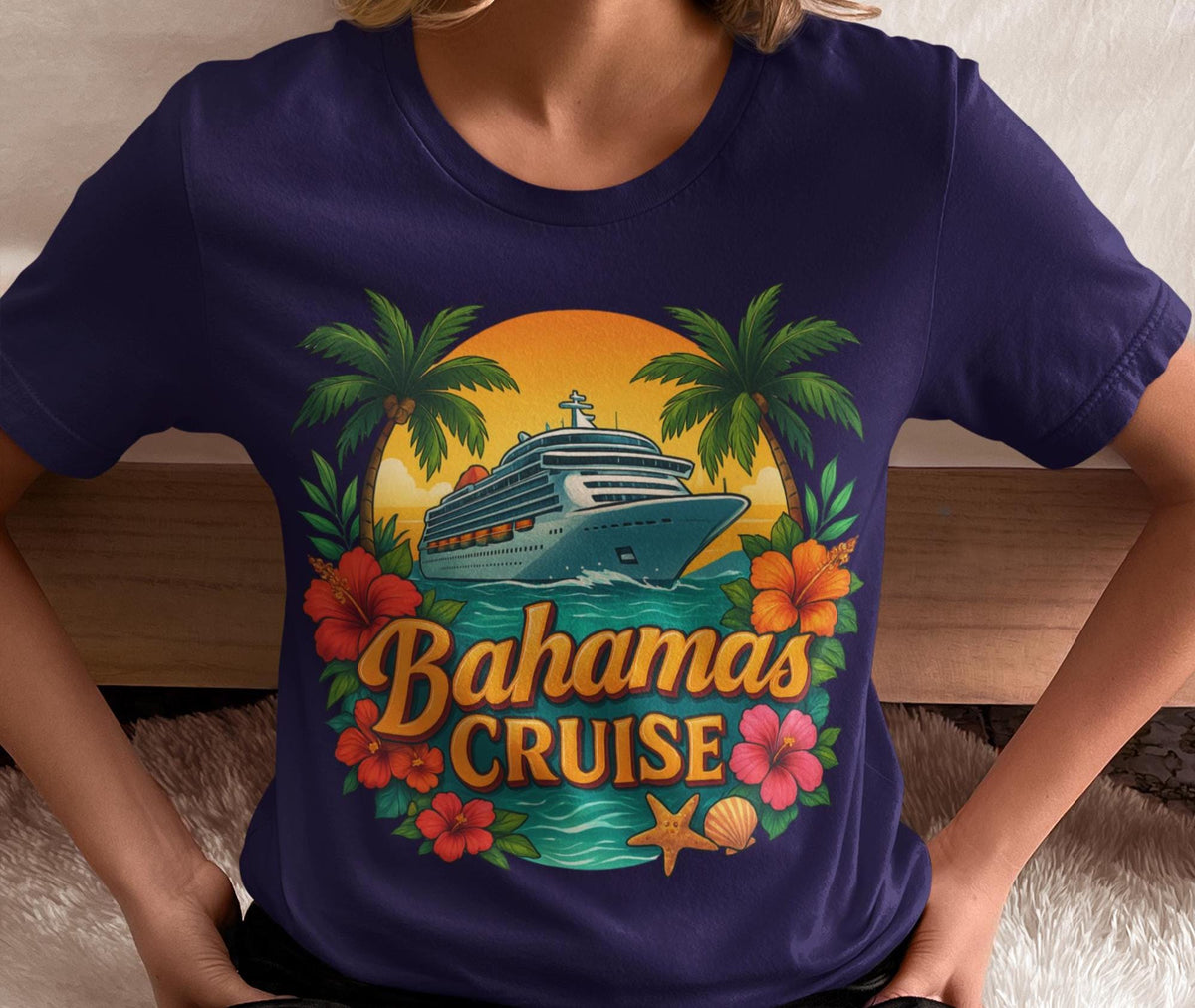 Bahamas Cruise Shirt, Cruise Shirt, Tropical Cruise Ship Graphic Shirt